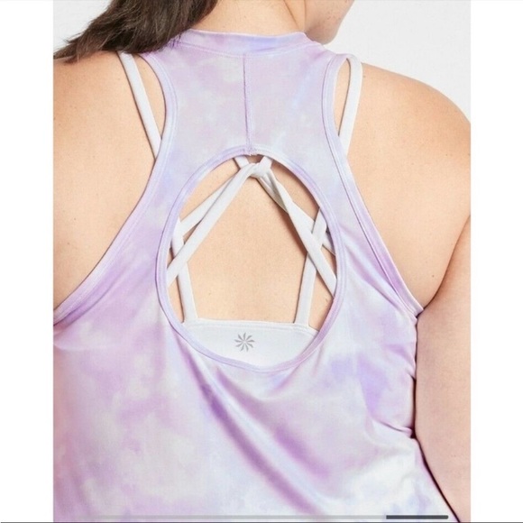 Athleta | Nitro TieDye Purple Tank Top, sz small - Picture 10 of 11
